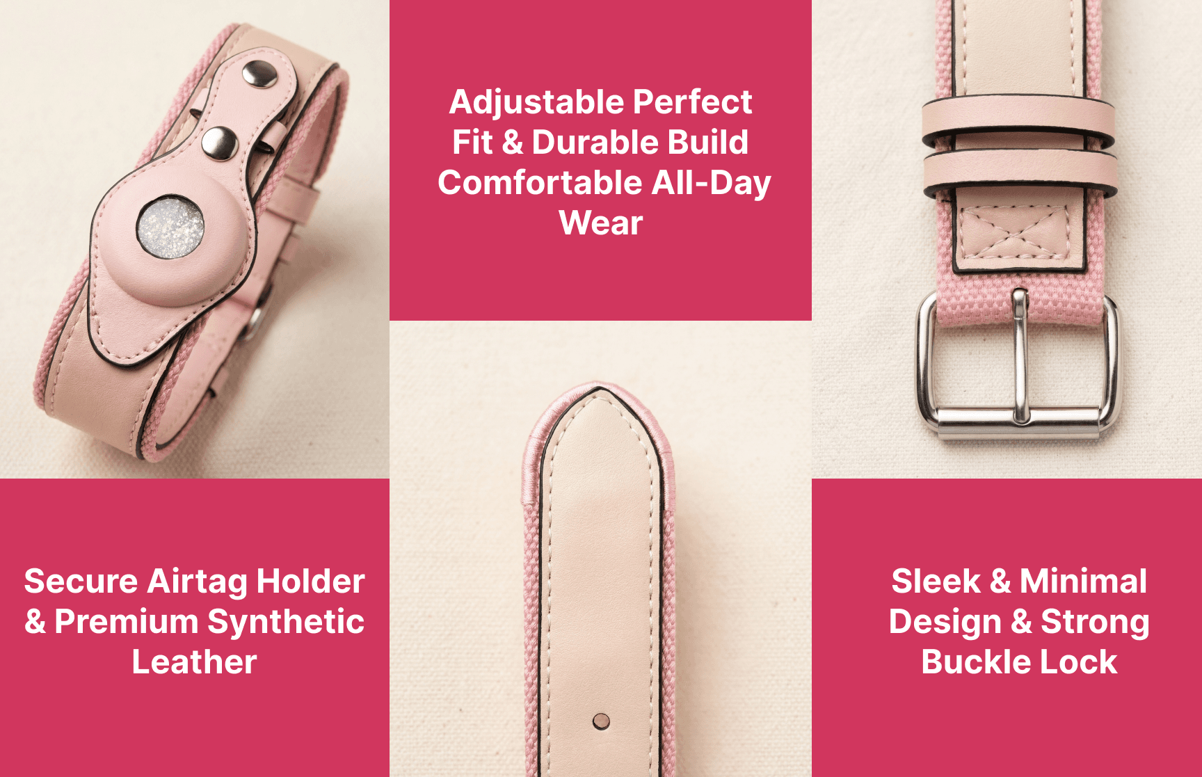 Never Lose Your Dog Again -Smart Airtag Collar Built for Safety (Ultra Leather) — image 3 of 5