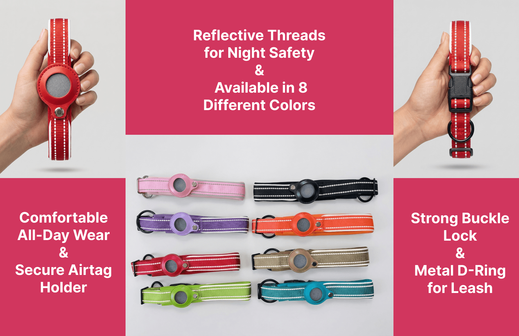 Never Lose Your Dog Again -Smart Airtag Collar Built for Safety (Premium) — image 3 of 3